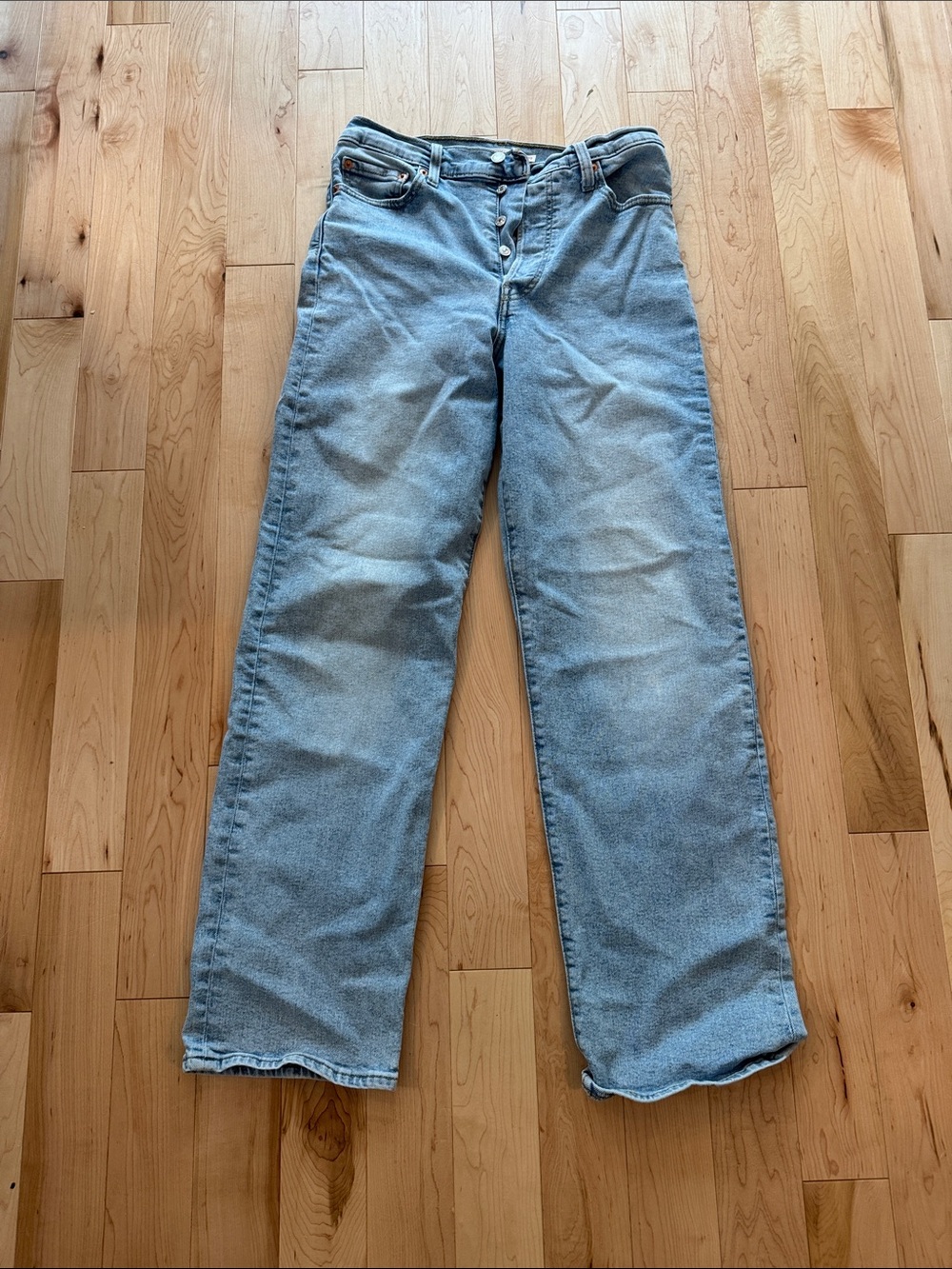 Levi's Light Blue Women's Straight-Leg Jeans